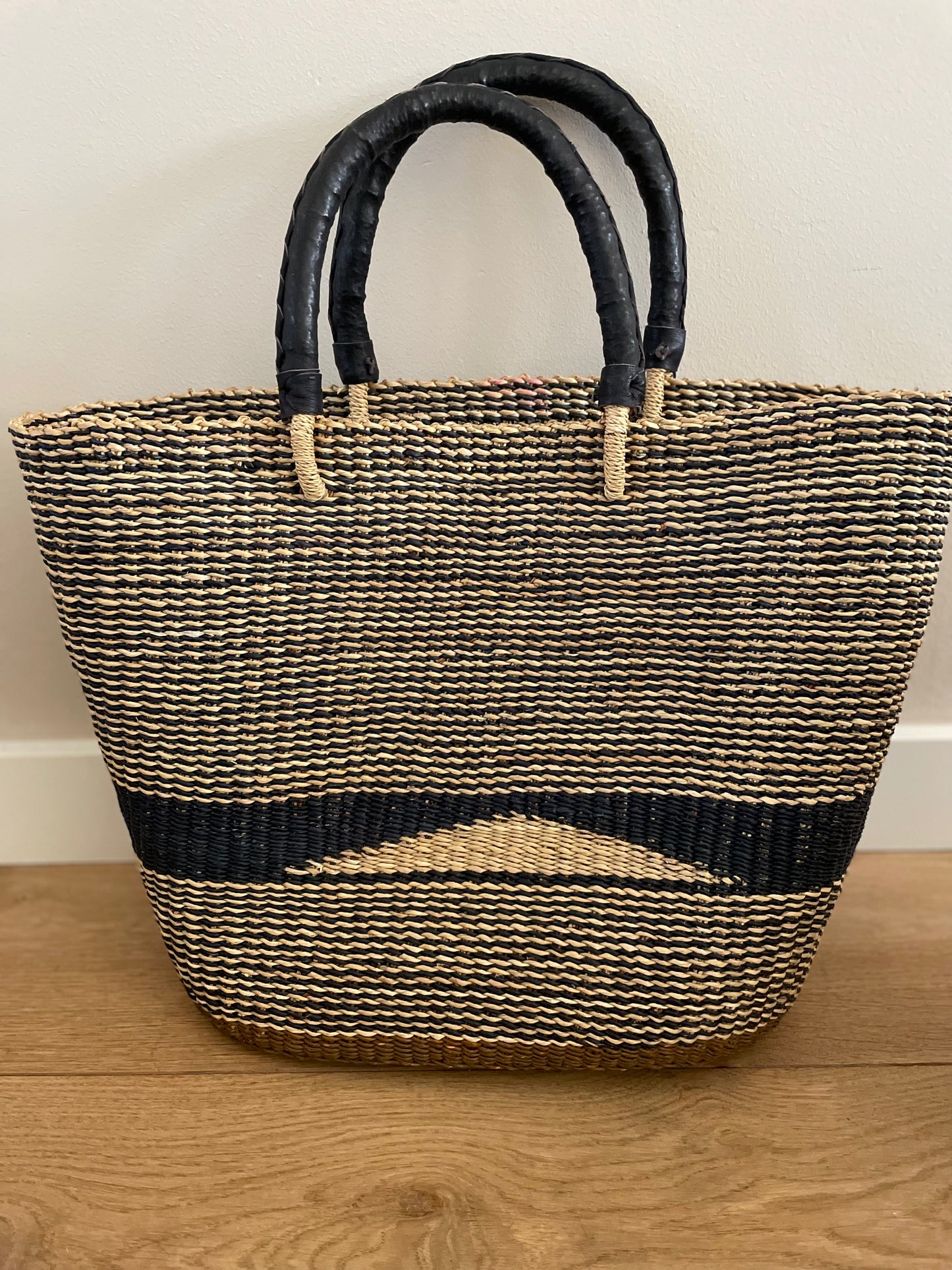 Bolga straw shopper