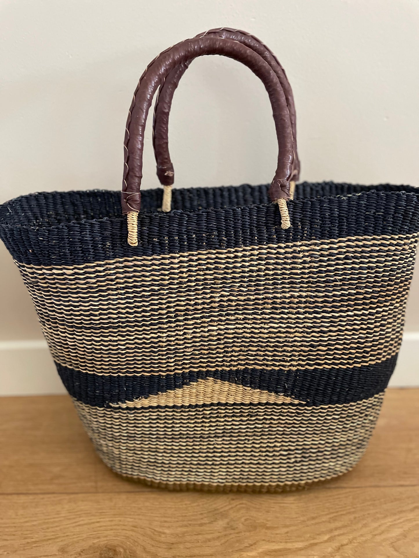 Bolga straw shopper