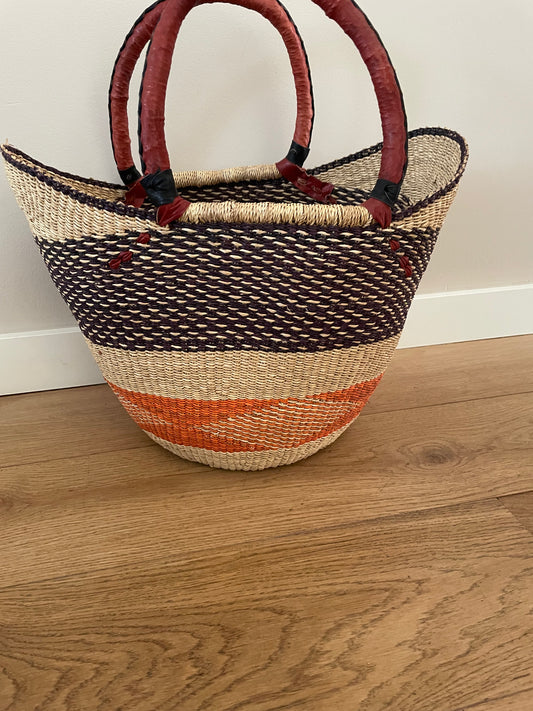 Bolga rieten mand naturel