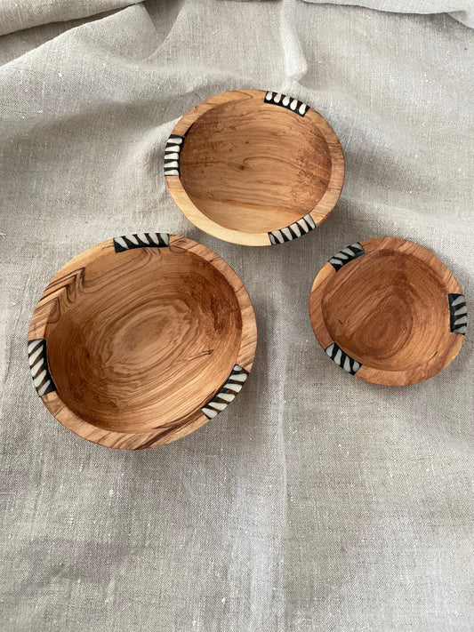 Wooden bowls