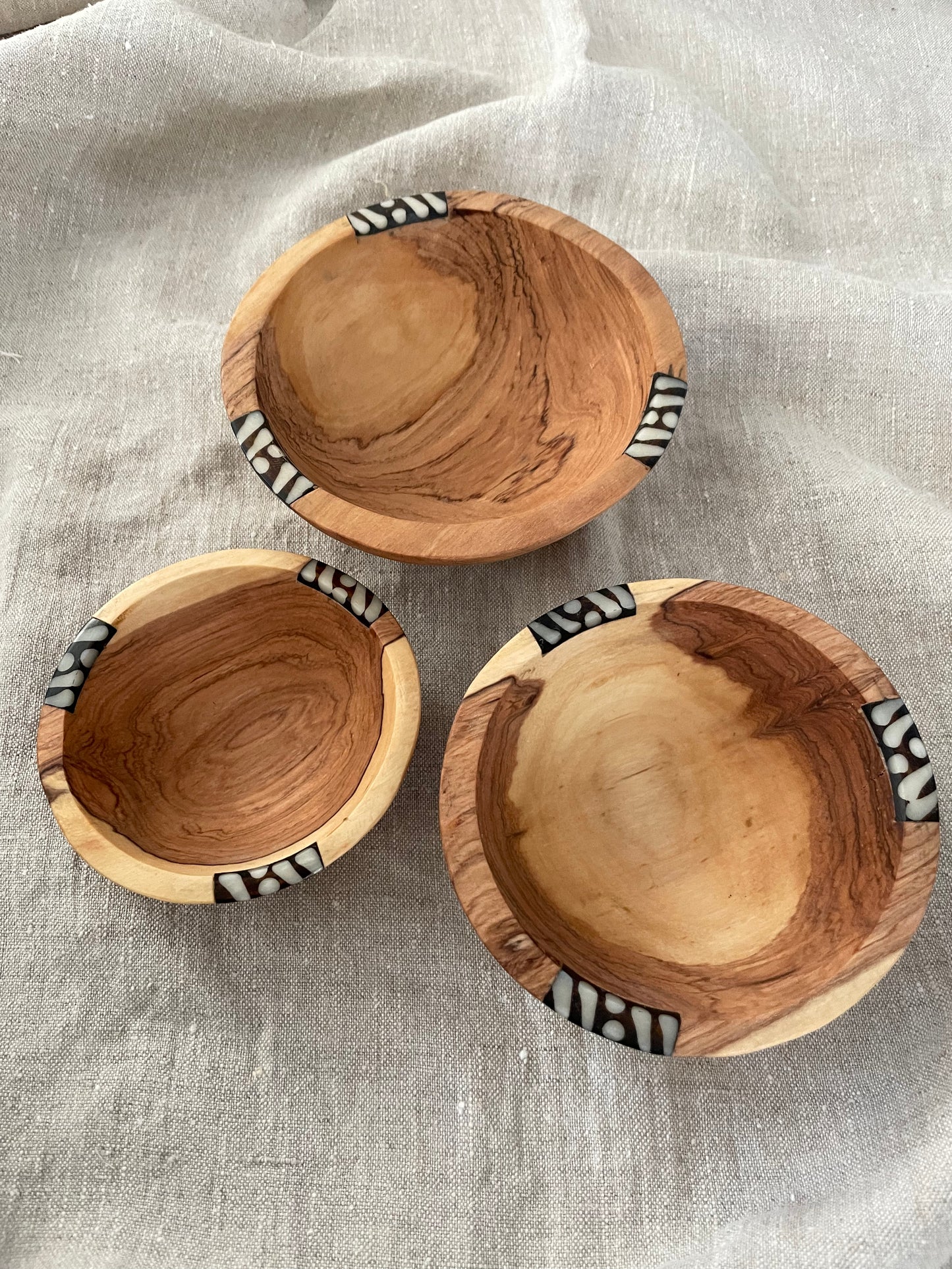 Wooden bowls