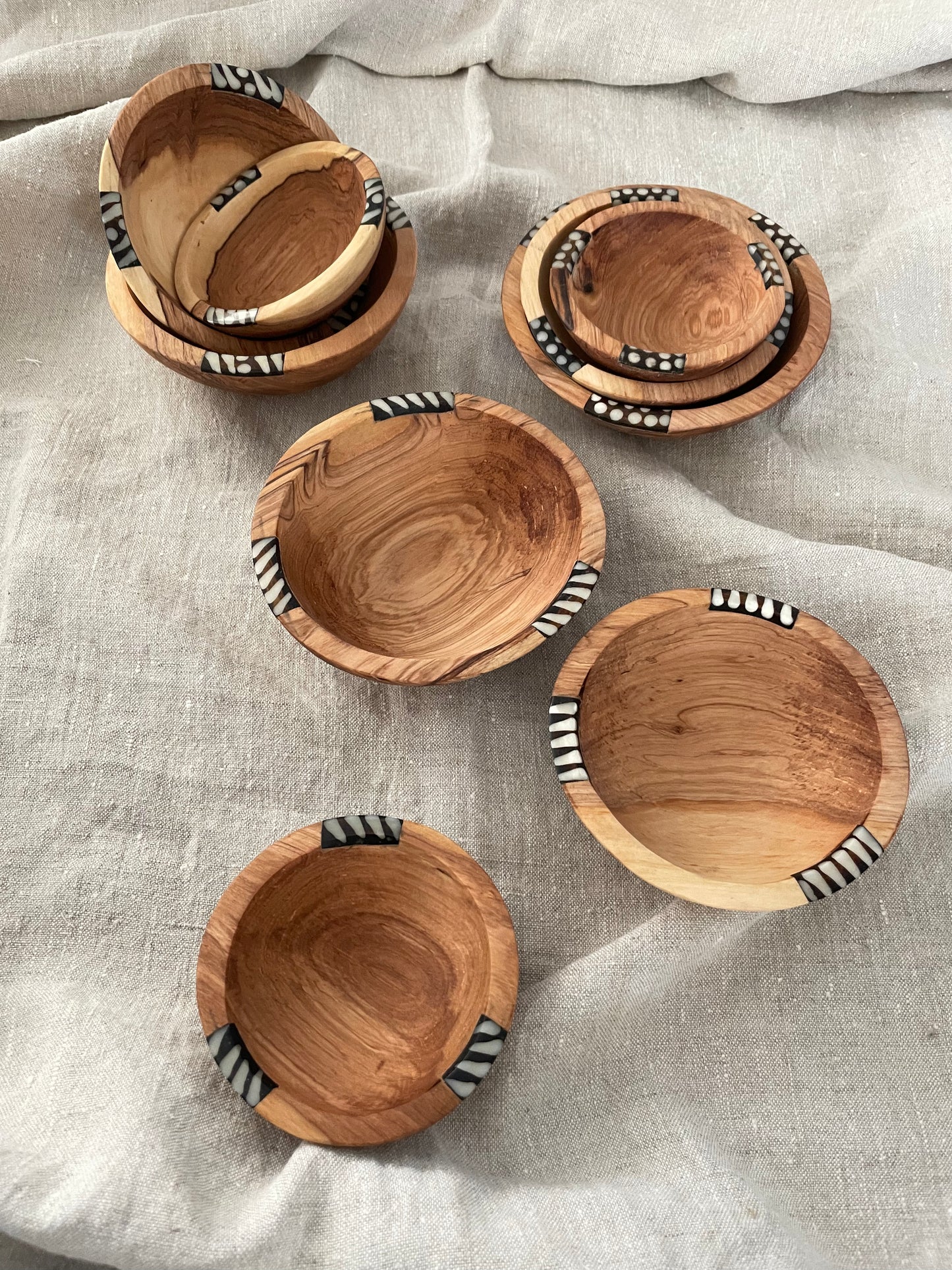 Wooden bowls