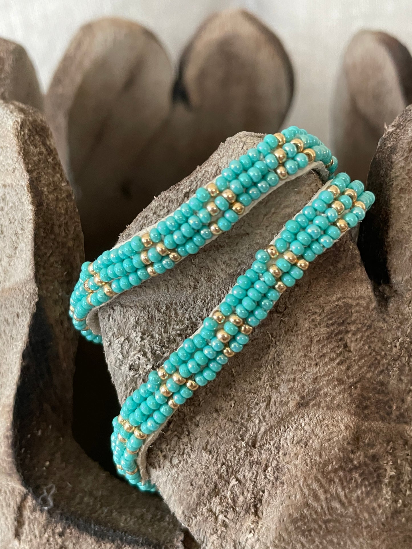 Double bracelet turquoise